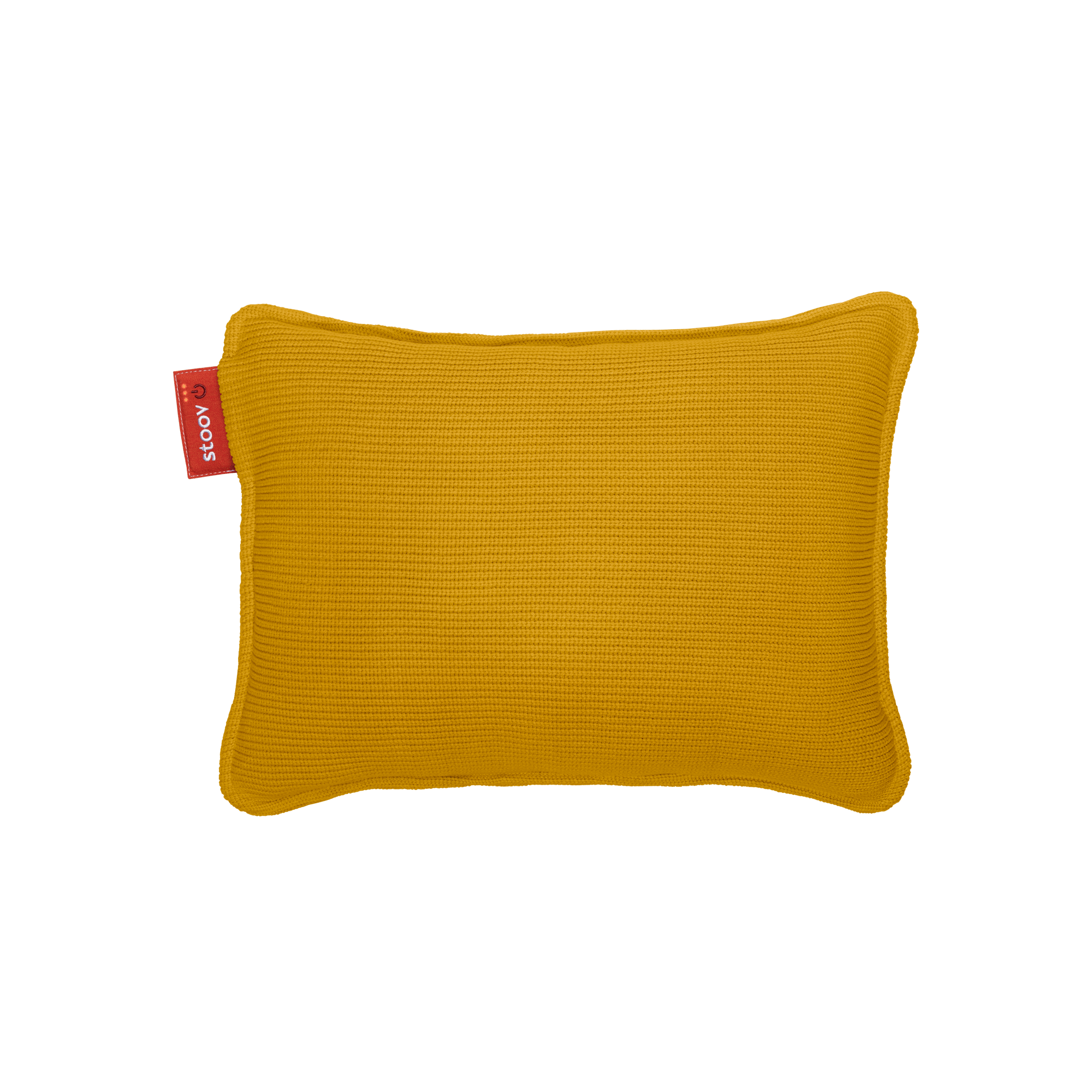 S1 PLOOV 45X60 KNITTED YELLOW KNIT BACK