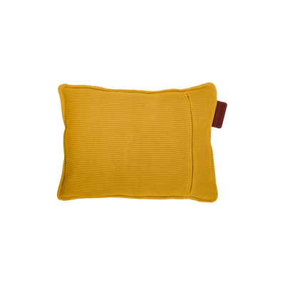S1 PLOOV 45X60 KNITTED YELLOW KNIT BACK