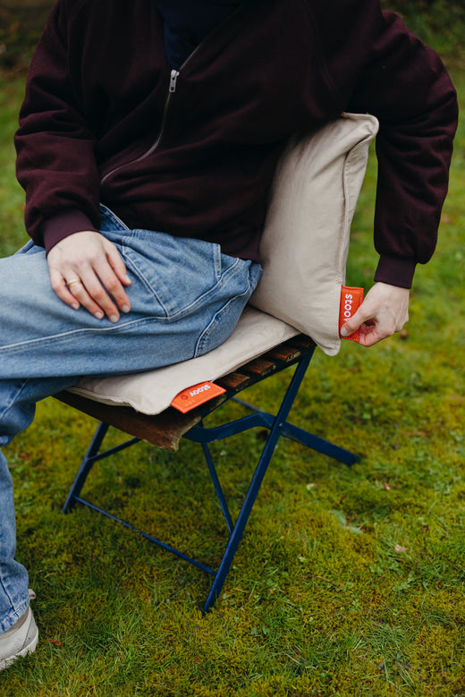 One heated seat cushion